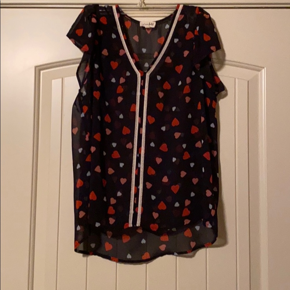 Sheer heart top